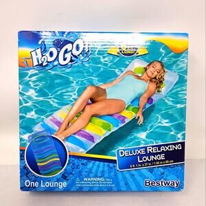 Pool Float Bestway H2O Go Relaxing Pool Float 73 inches Sealed in Box New‎